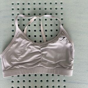 Gymshark Light Gray Sports Bra